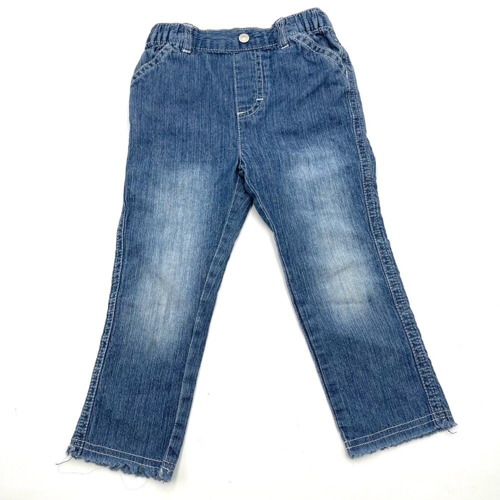 Harley Davidson baby pull on jeans pants 24 months summer bottoms